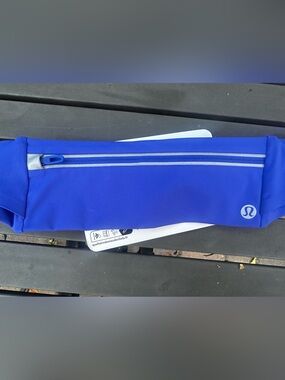 lululemon athletica Blue Fast and Free Run Belt